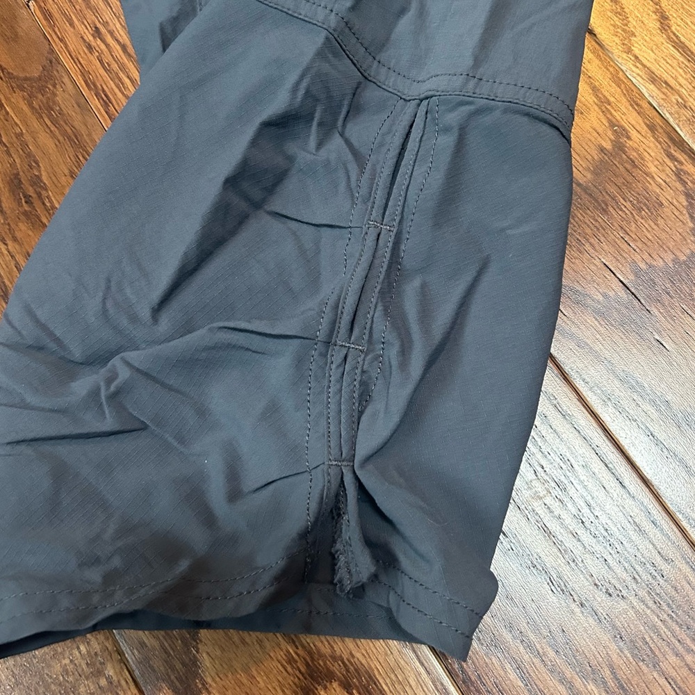 PrAna Jasmine Knicker Hiking Capri Gray Outdoor Pants Size 8 - Picture 5 of 10